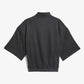 Adidas Originals | BASKETBALL SUEDED 3/4 HALF-ZIP SWEATSHIRT  { CARBON