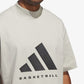 Adidas | BASKETBALL TEE  { SESAME/SESAME