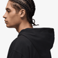 JORDAN | BROOKLYN FLEECE { BLACK/WHITE