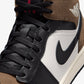 JORDAN | AIR JORDAN 1 MID { BLACK/PHANTOM-PALOMINO-UNIVERSITY RED
