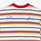 SUPERKICKS | PINSTRIPE TEE { CREAM