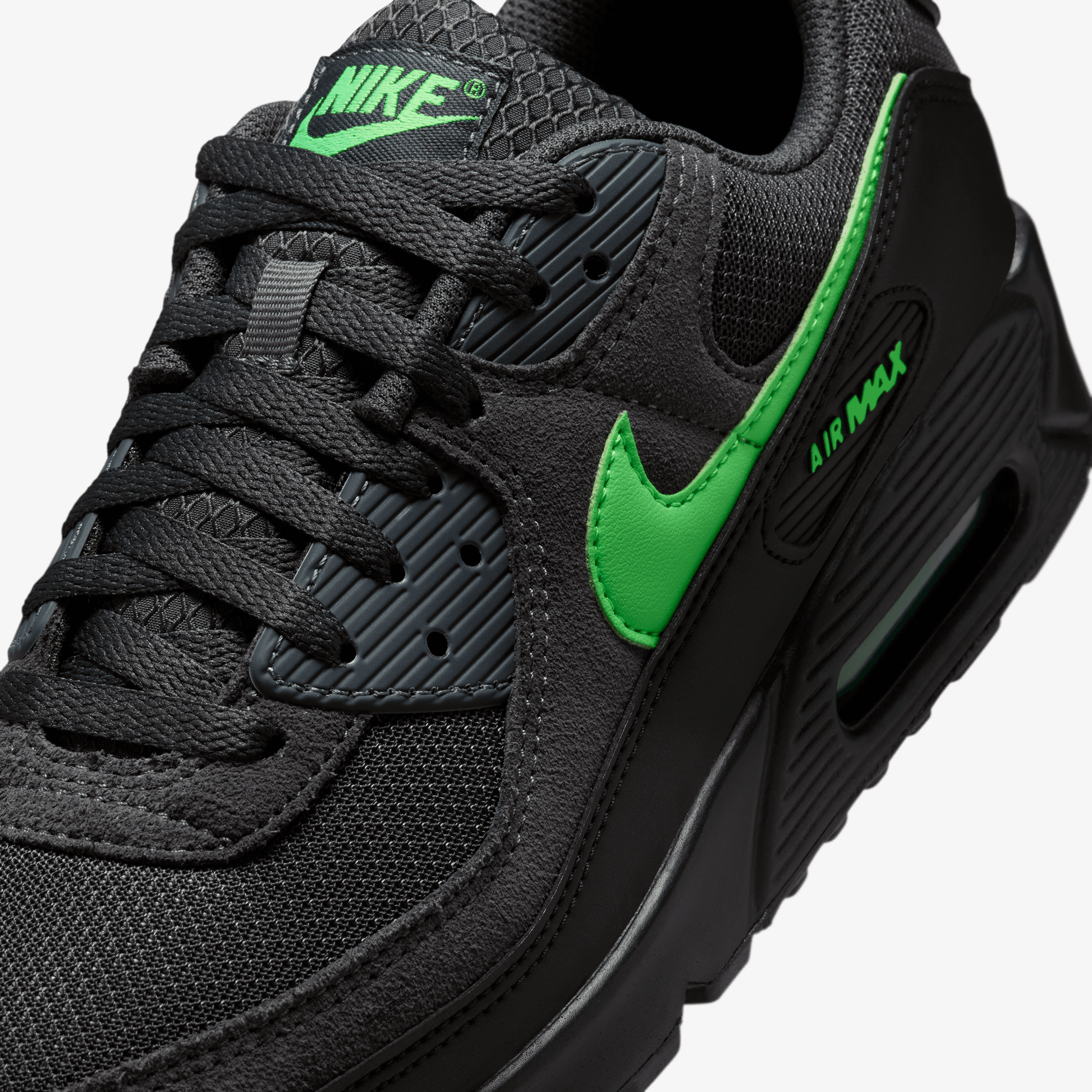 Nike AIR MAX 90 ANTHRACITE/GREEN STRIKE-BLACK – Superkicks