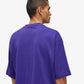 Y-3 | BOXY SHORT SLEEVE TEE { COLLEGIATE PURPLE