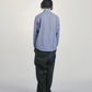 Aries | STRIPE POPLIN CLASSIC SHIRT { GREY