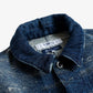 FDMTL | JACQUARD DENIM COVERALL 5YR WASH { INDIGO
