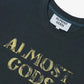 ALMOST GODS | LOGO RELAXED TEE { NAVY