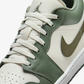 JORDAN | AIR JORDAN 1 LOW { VINTAGE LICHEN/MEDIUM OLIVE-SUMMIT WHITE