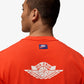 Jordan | RARE AIR T-SHIRT { CHILE RED/SAIL