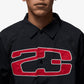 JORDAN | ESSENTIALS COACHES JACKET { BLACK/SAIL