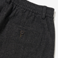 UNIVERSAL WORKS | ANDERS WOOL UPCYCLED PLEATED TRACK PANT { GREY