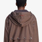 ADIDAS ORIGINALS | WALES BONNER ANORAK { NIGHT BROWN
