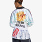 Adidas Originals |  X COCA-COLA MASH UP SMOCKED JERSEY { WHITE