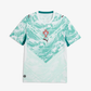 PUMA | PORTUGAL AWAY SOCCER JERSEY { PUMA WHITE/GREEN LAGOON