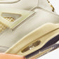 JORDAN | AIR JORDAN 4 RETRO "BIRDS OF PARADISE" { COCONUT MILK/MUSLIN-BRIGHT MANGO