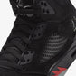 JORDAN | AIR JORDAN 5 RETRO "HALLOWEEN" { BLACK/BLACK-PICANTE RED-GLOW N THE DARK