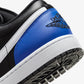 JORDAN | AIR JORDAN 1 LOW { BLACK/WHITE-GAME ROYAL