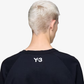 Y-3 | RAW EDGE 3-STRIPES LONG SLEEVE TEE { BLACK