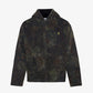 ALMOST GODS | MANDRAKE CAMO NET ZIP HOODIE { BROWN