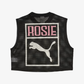 PUMA | x ROSÉ RELAXED MESH TOP { BLACK