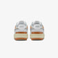 NIKE | GAMMA FORCE { WHITE/LIGHT PUMICE-FLAX-COCONUT MILK