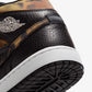 JORDAN | AIR JORDAN 1 MID SE { BLACK/CHALK-VELVET BROWN