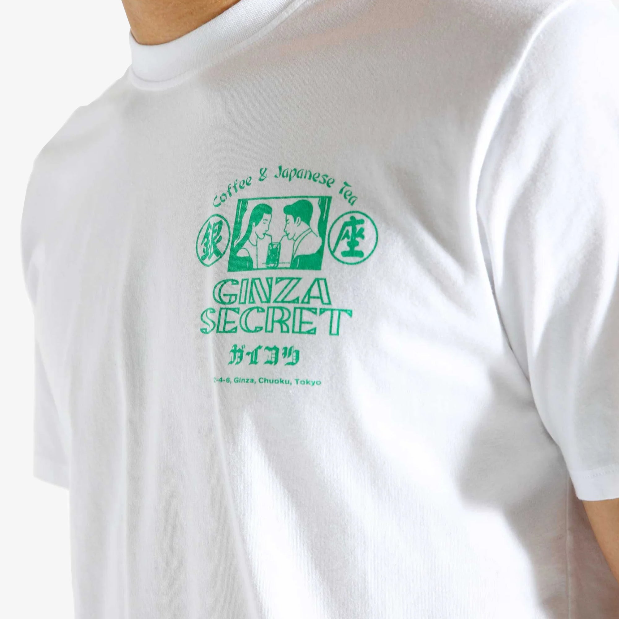 SECRET Tシャツ EDWIN | GINZA SECRET T-SHIRT { WHITE – Superkicks
