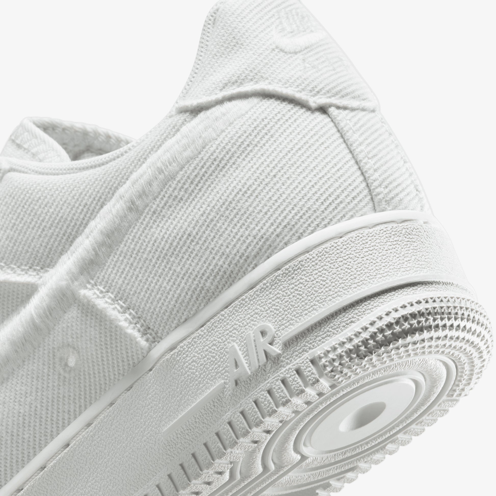 Low White Plain White Airforce NIKE AIR FORCE LOW CANVAS SUMMIT