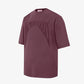 ALMOST GODS | GOTHIC RELAXED TEE { PLUM