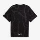 PUMA | HOOPS x LAFRANCE WRITTEN IN CHROME MARBLE TEE { BLACK FLAT MEDIUM GRAY
