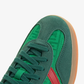 ADIDAS ORIGINALS | GAZELLE INDOOR { GREEN/BETTER SCARLET/COLLEGIATE GREEN