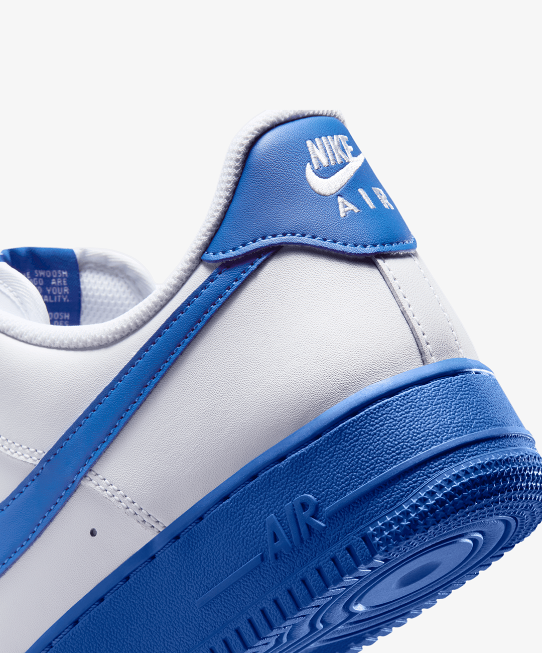 Nike | AIR FORCE 1 '07 { WHITE/GAME ROYAL – Superkicks