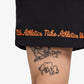 Nike | CLUB FLEECE FLOW SHORTS { BLACK/WHITE