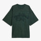 ADIDAS ORIGINALS | SONG FOR THE MUTE WASHED TEE { SHADOW GREEN