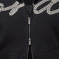 JORDAN | MVP FULL ZIP FLEECE HOODIE { OFF NOIR/SAIL/SAIL