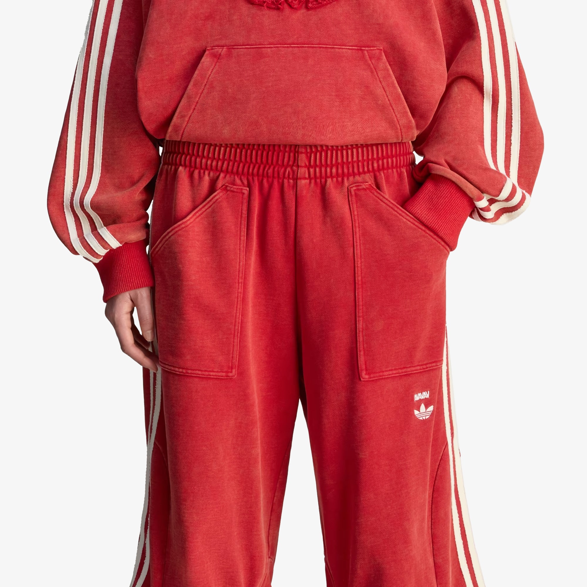 ADIDAS AVAVAV RUCHED PANTS CARBON adidas x AVAVAV RUCHED PANTS