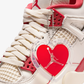 Jordan | AIR JORDAN 4 RETRO { PALE IVORY/SIERRA RED-TOUGH RED