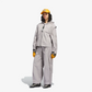 ADIDAS ORIGINALS | BAD BUNNY X MERCEDES - AMG PETRONAS FORMULA ONE TEAM ZIP UP TRACK TOP { CLEAR GRANITE