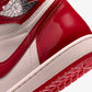 JORDAN | AIR JORDAN 1 RETRO HIGH OG { UNIVERSITY RED/METALLIC SILVER