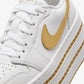 JORDAN | AIR JORDAN 1 TRIPLE STACK SE { WHITE/WHITE-METALLIC GOLD