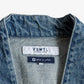 FDMTL | DENIM HAORI JACKET 4YR WASH { INDIGO