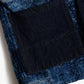 FDMTL | JACQUARD BORO HAORI RINSE { INDIGO