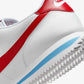 NIKE  | CORTEZ LEATHER { WHITE/VARSITY RED-VARSITY BLUE