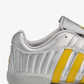 ADIDAS ORIGINALS | ELITE MEI MIAOU SLIP ON { SILVER METALLIC/NAVY/HAZY YELLOW