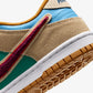 NIKE | DUNK LOW { MIDNIGHT NAVY/SPEED RED-GREEN NOISE