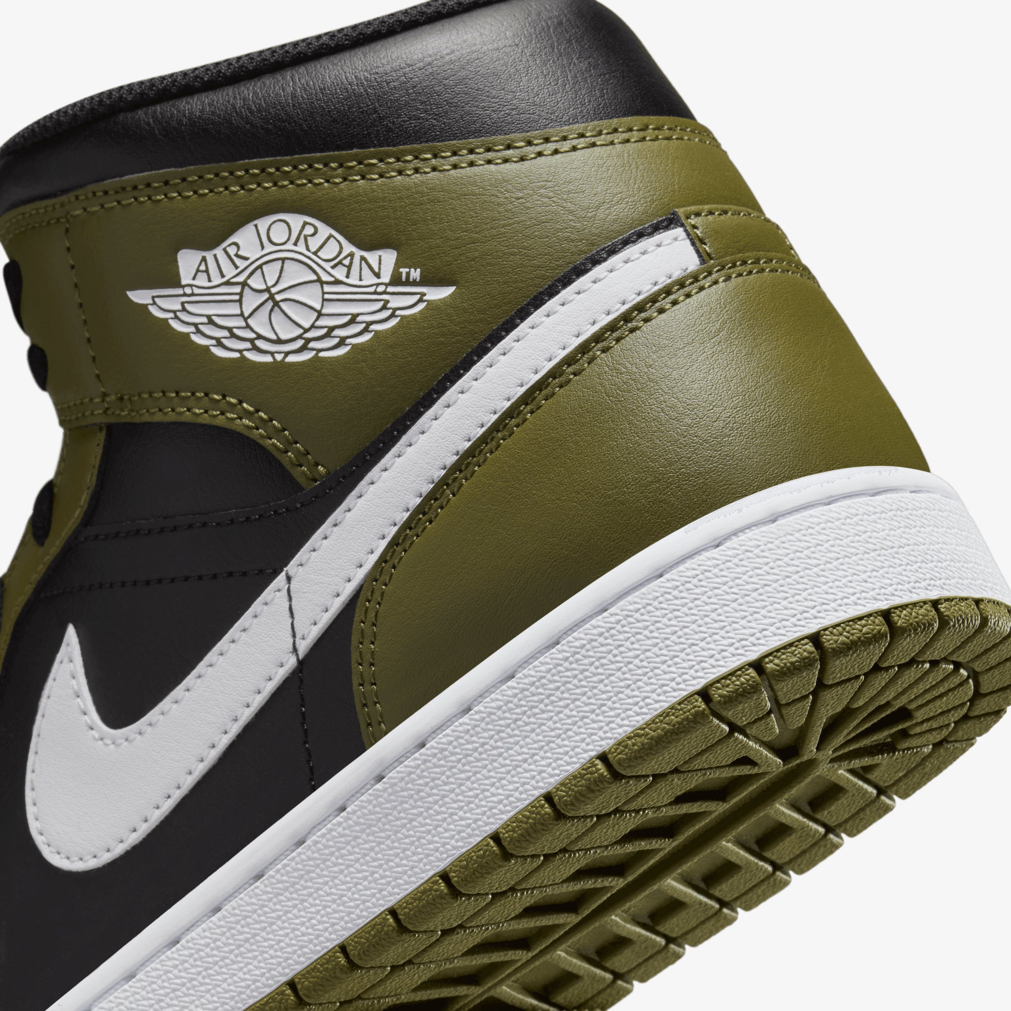 air jordan 1 mid olive canvas
