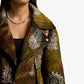 F A R A K | BIKER HANDMADE JACKET { BROWN/MULTI