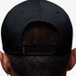 Jordan | RISE STRUCTURED CURVED-BILL HAT { BLACK/WHITE