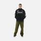HUF | X GREDDY RACING TEAM JACKET  { BLACK/WHITE