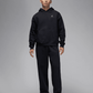 JORDAN | BROOKLYN FLEECE { BLACK/SAIL