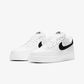 Nike | AIR FORCE 1 '07 { WHITE/BLACK